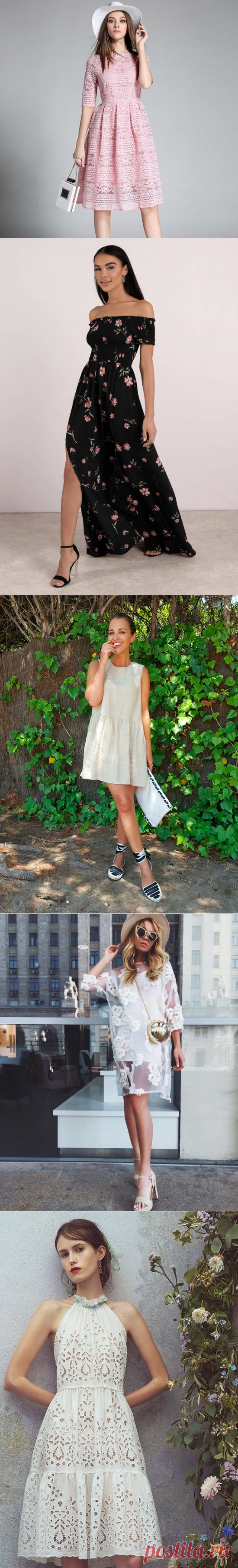 Красивые летние платья и сарафаны 2018-2019: модные фото новинки, фасоны и модели | Beautylooks