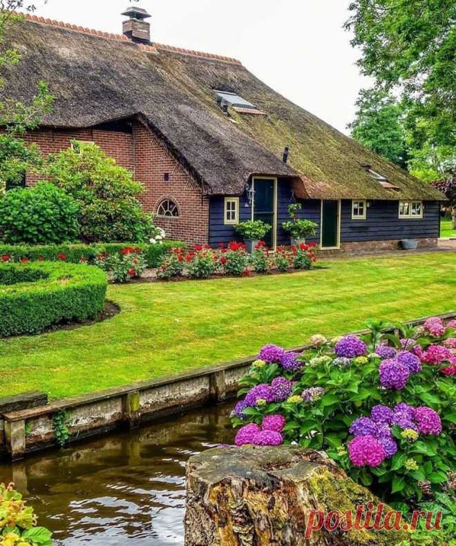 Деревня на воде! Голландия! Волшебно! 💐😍🌺