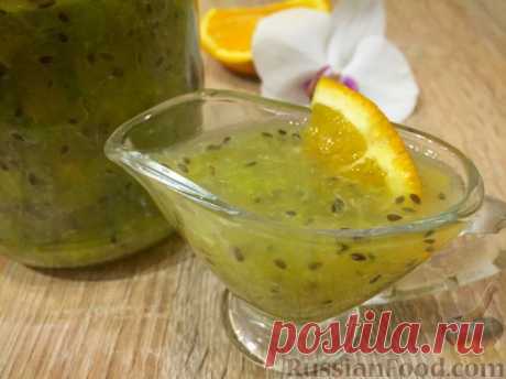 Рецепт: «Холодное» варенье из крыжовника и апельсина на RussianFood.com