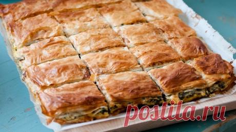 Греческий яблочный слоеный пирог: необычный десерт своими руками - Вкусные рецепты - медиаплатформа МирТесен