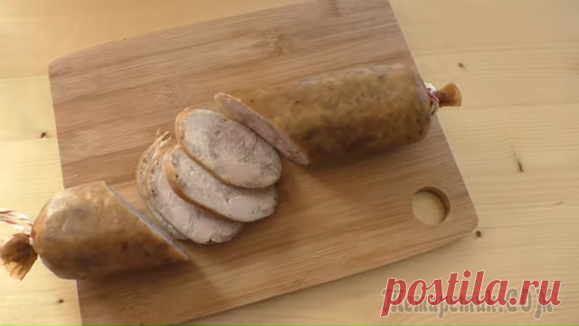 100% колбаса - никакой химии, только мясо и специи! Простой рецепт вкусной домашней колбасы