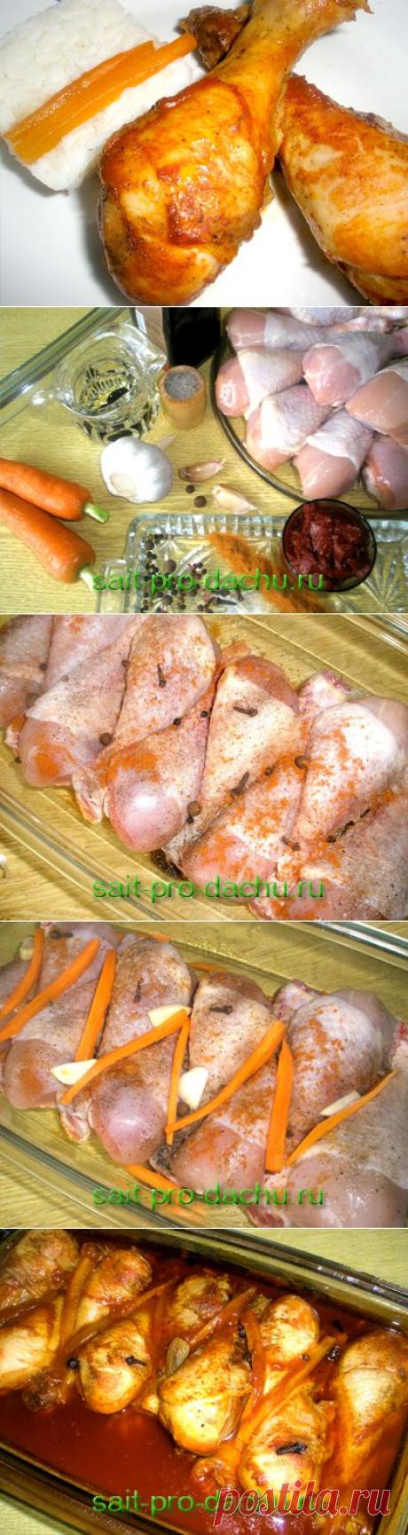 Куриные ножки в пряном соусе