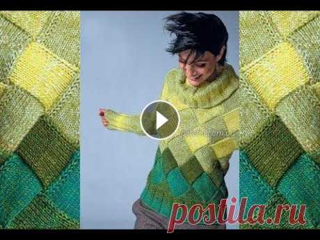Пуловер Пэчворк Спицами - 2019 / Pullover Patchwork Knitting needles Дорогие мастера! Предлагаем рекламу вашей продукции на канале Мода Плюс. Из фото ваших изделий может быть смонтирован ролик и выставлен на YouTube с у...