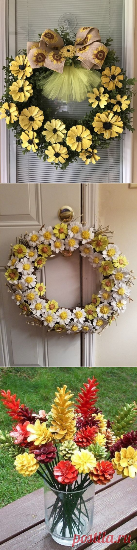 Волшебное преображение шишек — DIYIdeas