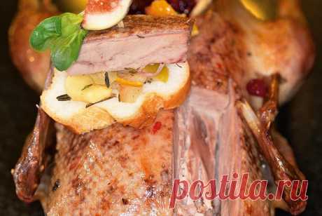 Утка с пряными фруктами рецепт – Русская кухня: Закуски. «Еда»