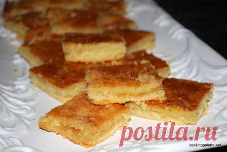 Изумительные Лимонные полоски (Lemon bars)!
6 квадратов (5 см х 5 см)
Ингредиенты
1 чашка муки
110-120 г (1 палочка) сливочного масла
¼ чашки сахарной пудры
2 яйца
1 чашка сахара
½ ч.л. разрыхлителя
¼ ч.л. соли
2 ст.л. лимонного сока...
https://www.liveinternet.ru/users/altinira/post307915711/