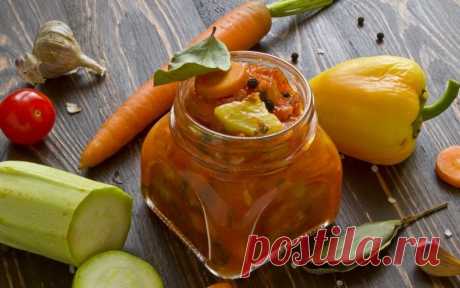 Вкусные заготовки из кабачков на зиму: фото, самые простые рецепты салатов и других закусок