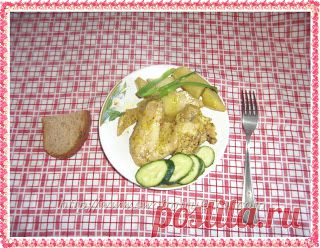 Мастер-Класс по приготовлению куриных крылышек с картошкой в Мультиварке ~ Чудеса Своими Руками