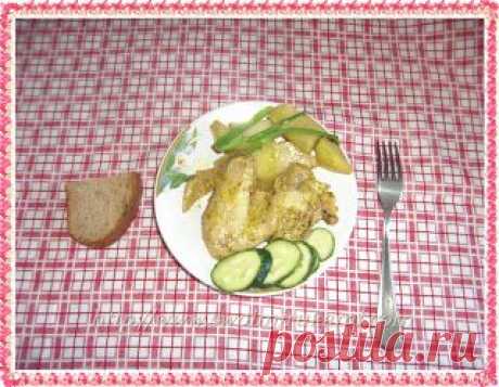 Мастер-Класс по приготовлению куриных крылышек с картошкой в Мультиварке ~ Чудеса Своими Руками