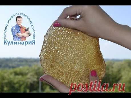 Ажурные блины на кефире и молоке. Простой рецепт вкусных блинов