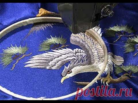(161) #097 桐生横振り刺繍職人 比嘉 寛志　|　明日への扉 by アットホーム - YouTube
