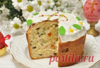 Великолепные куличи по бабушкиному рецепту.