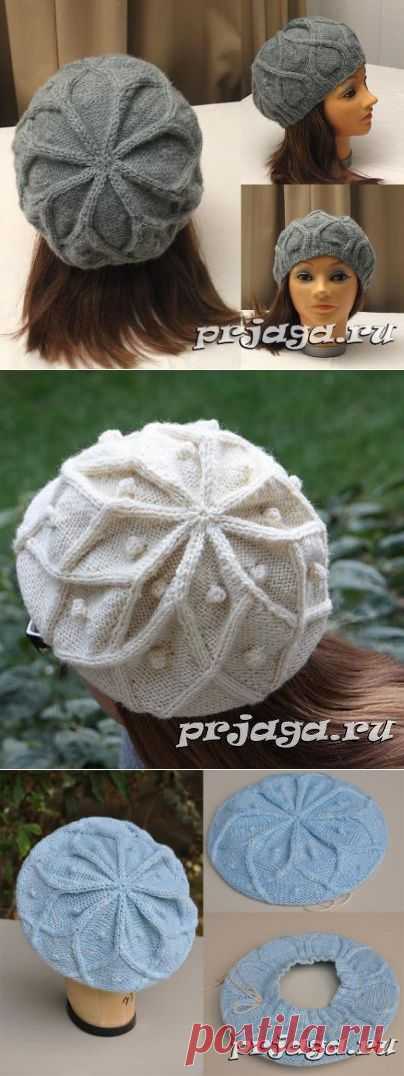 Берет спицами от Desi Knitter