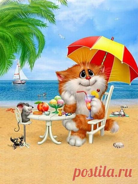 Алексей Долотов. Такие милые коты | Colors.life