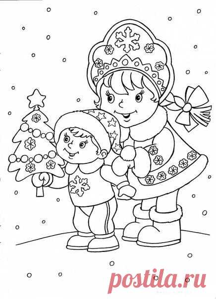 Новогодние рисунки