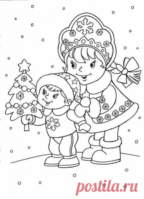 Новогодние рисунки