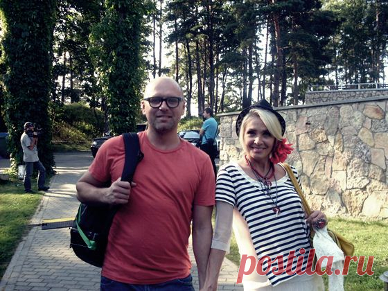 У меня в гостях Лайма Станиславовна Вайкуле...