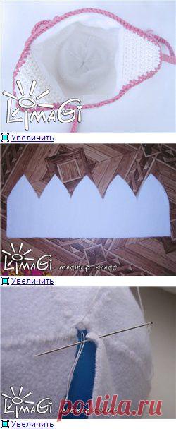 Подклад на шапочку. Источник osinka.ru