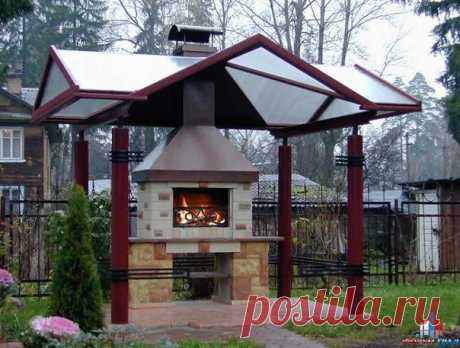 ПРОСТОЙ МАНГАЛ ИЗ КИРПИЧА