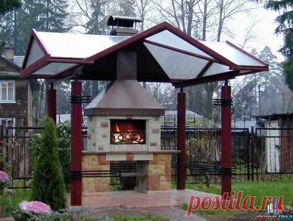 ПРОСТОЙ МАНГАЛ ИЗ КИРПИЧА