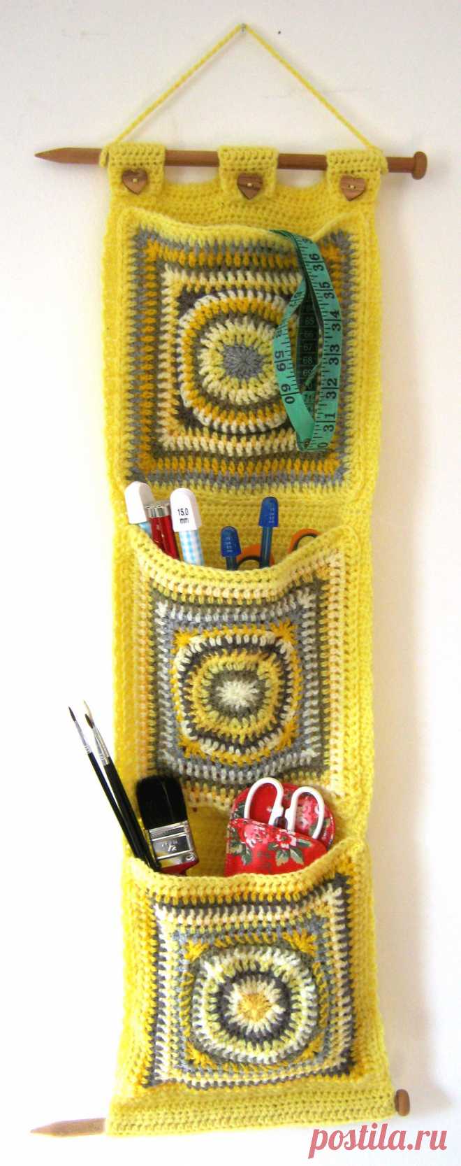 Crochet Wall Pockets | | tree_bridge | Flickr