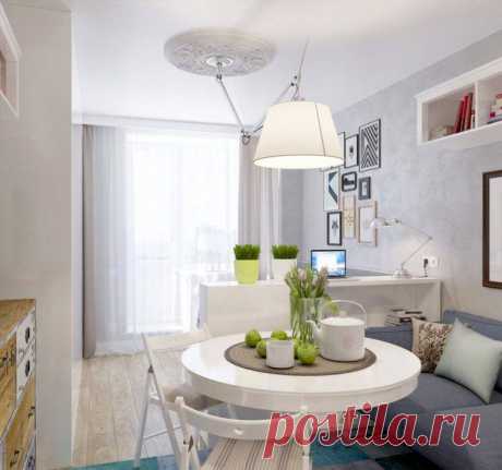 Как на 25 м2 организовать функциональное пространство для жизни | RoomIdea Отличное решение для небольших квартир от студии «Цуккини».