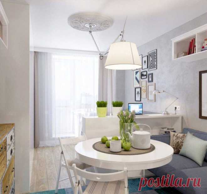Как на 25 м2 организовать функциональное пространство для жизни | RoomIdea Отличное решение для небольших квартир от студии «Цуккини».