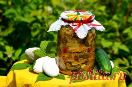 Маринованные огурцы по-корейски на зиму.