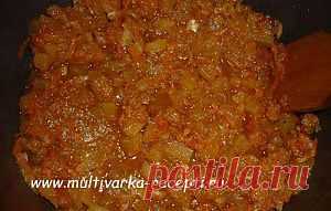 Кабачковая икра кубиками в мультиварке: |