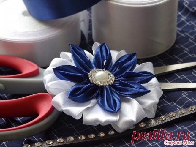 Делаем школьный бант к 1 сентября. Видео мастер-класс канзаши - Канзаши - Страна Мам