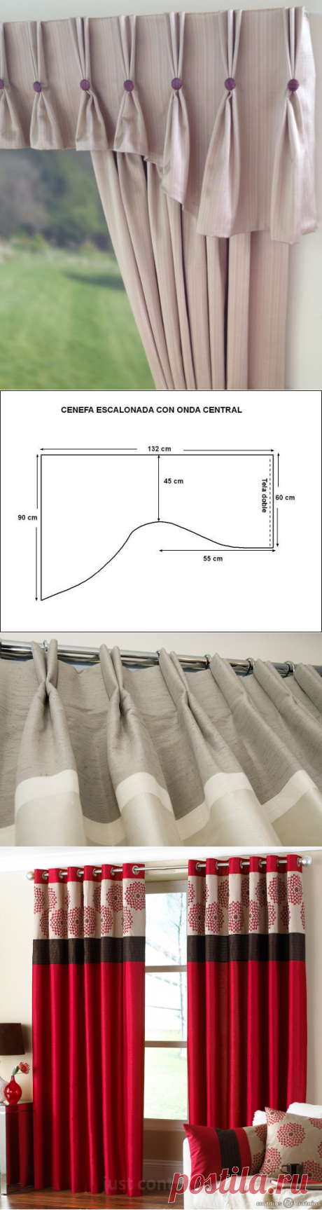 PASO A PASO DE COMO HACER CORTINAS MUY LINDAS Y SIMPLES