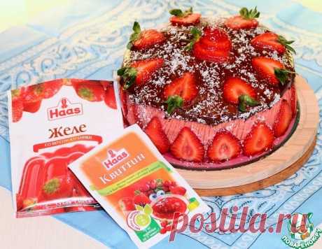 Торт "Орехово-клубничный" – кулинарный рецепт