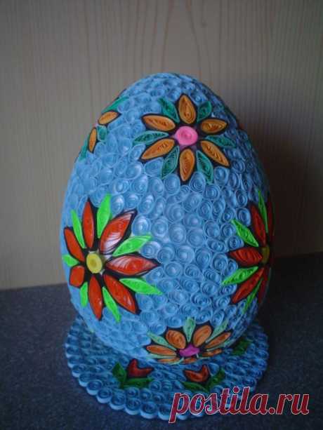 Jajo quilling - Garnek.pl