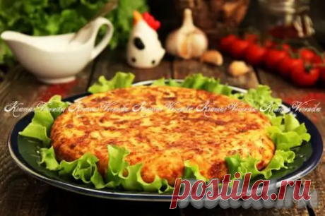 Картофельная запеканка с курицей на сковороде - Наш уютный дом - Медиаплатформа МирТесен