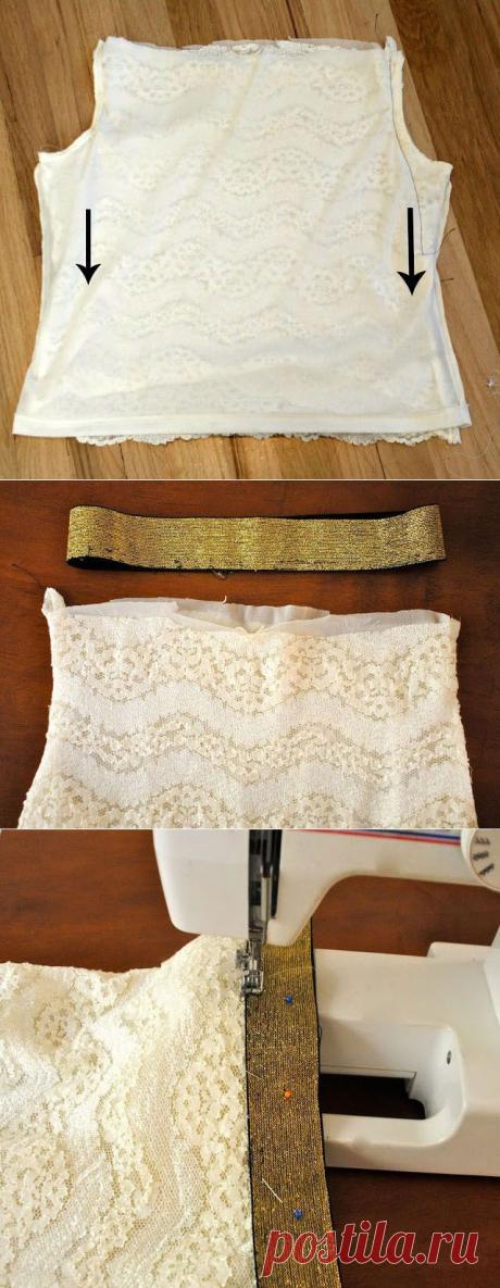 Как быстро сшить кружевную юбку без выкройки / Мастер-классы / Burdastyle