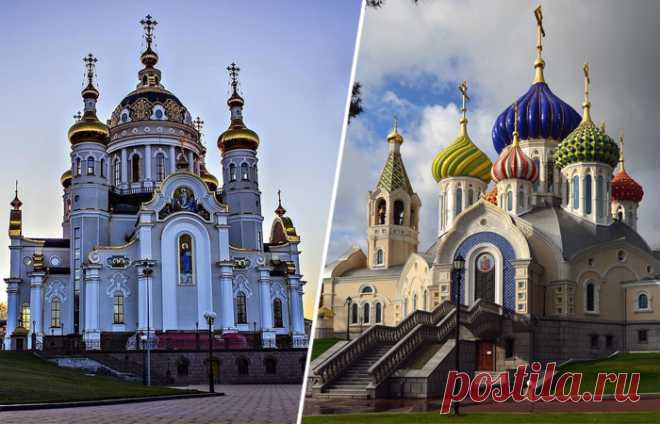 Почему на православных храмах купола разного цвета и что означает их количество