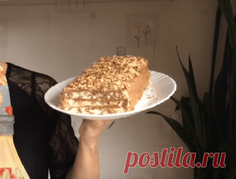 Ни грамма муки! Вкуснейший торт для памятного чаепития. — Женская страничка