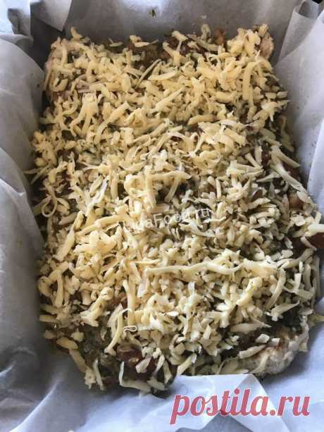 Куриные фрикадельки под овощным маринадом