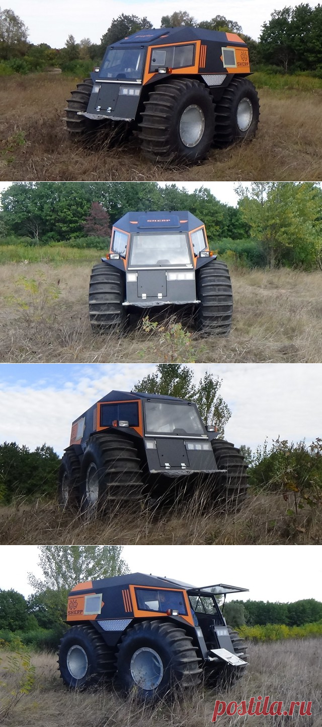 «Второй Шерп»: подробности и фото новой модификации российского вездехода