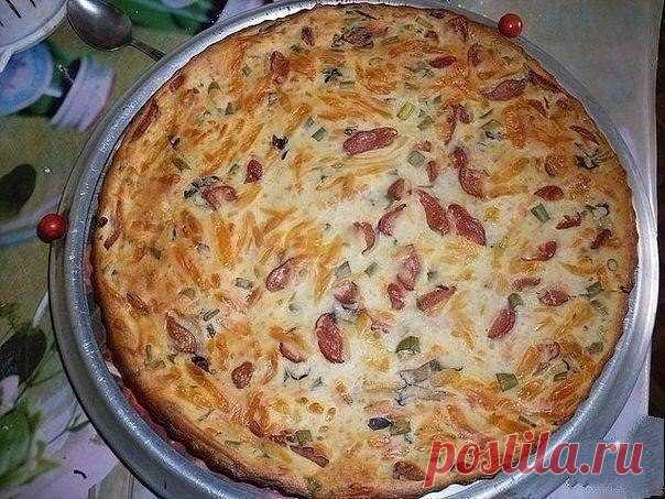 Быстрый и очень вкусный пирог к завтраку из того что есть в холодильнике 


Быстро и вкусно!









Ингредиенты:
1 стакан муки1 стакан кефира2 яйца1/2 чайной ложки соли1/2 чайной ложки соли разрыхлителя200 г. сыраколбаса (можно мясо)зелень по вкусу
 
Приготовление: 
Раст…