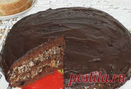 Торт &quot;Чернослив в шоколаде&quot; | Четыре вкуса