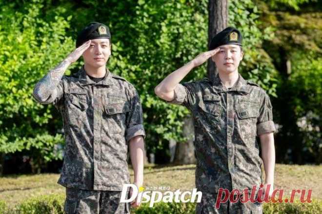 [Dispatch] Демобилизация Чонгука и Чимина из BTS превратилась в праздник | YesAsia | Дзен