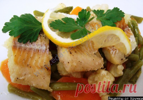 Рыба тушеная с овощами и луком рецепт приготовления