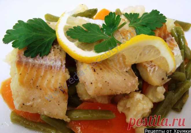 Рыба тушеная с овощами и луком рецепт приготовления