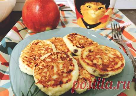 (5) Вкуснейшие сырники с изюмом - пошаговый рецепт с фото. Автор рецепта Яна Томшина . - Cookpad