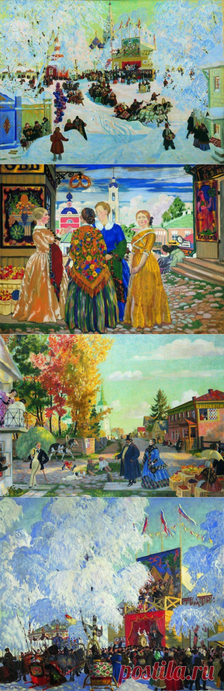 Художник Борис Кустодиев. Картины и биография