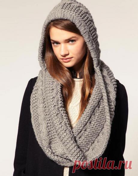 Снуд и как его можно носить - Рукоделие