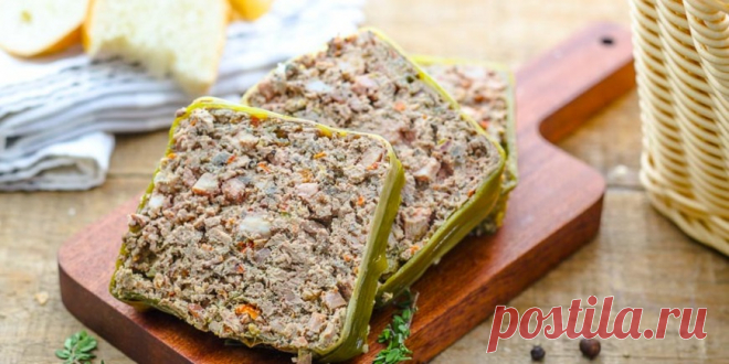 (+2) Французский деревенский паштет : Мясные блюда : Кулинария : Subscribe.Ru