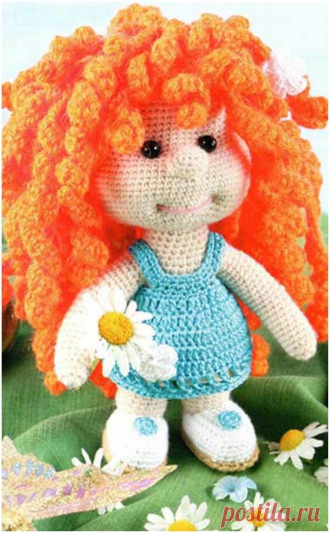 RED HAIR KNITTED BABY