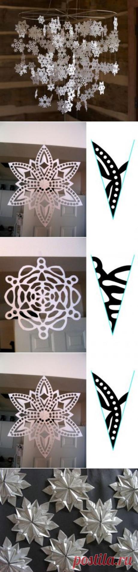 СНЕЖИНКИ, СНЕЖИНКИ ... | Варварушка-Рукодельница